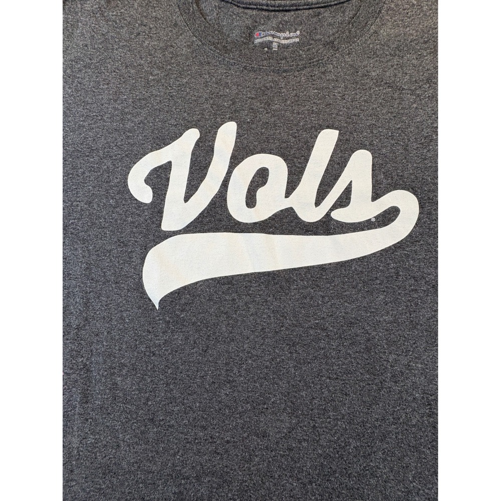 Champion Mens Vols Tennessee Volunteers Graphic T-Shirt Heather Grey Medium - Picture 2 of 6